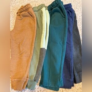 Cat & Jack Kids Sweatpants Set - Brown, Green, Blue